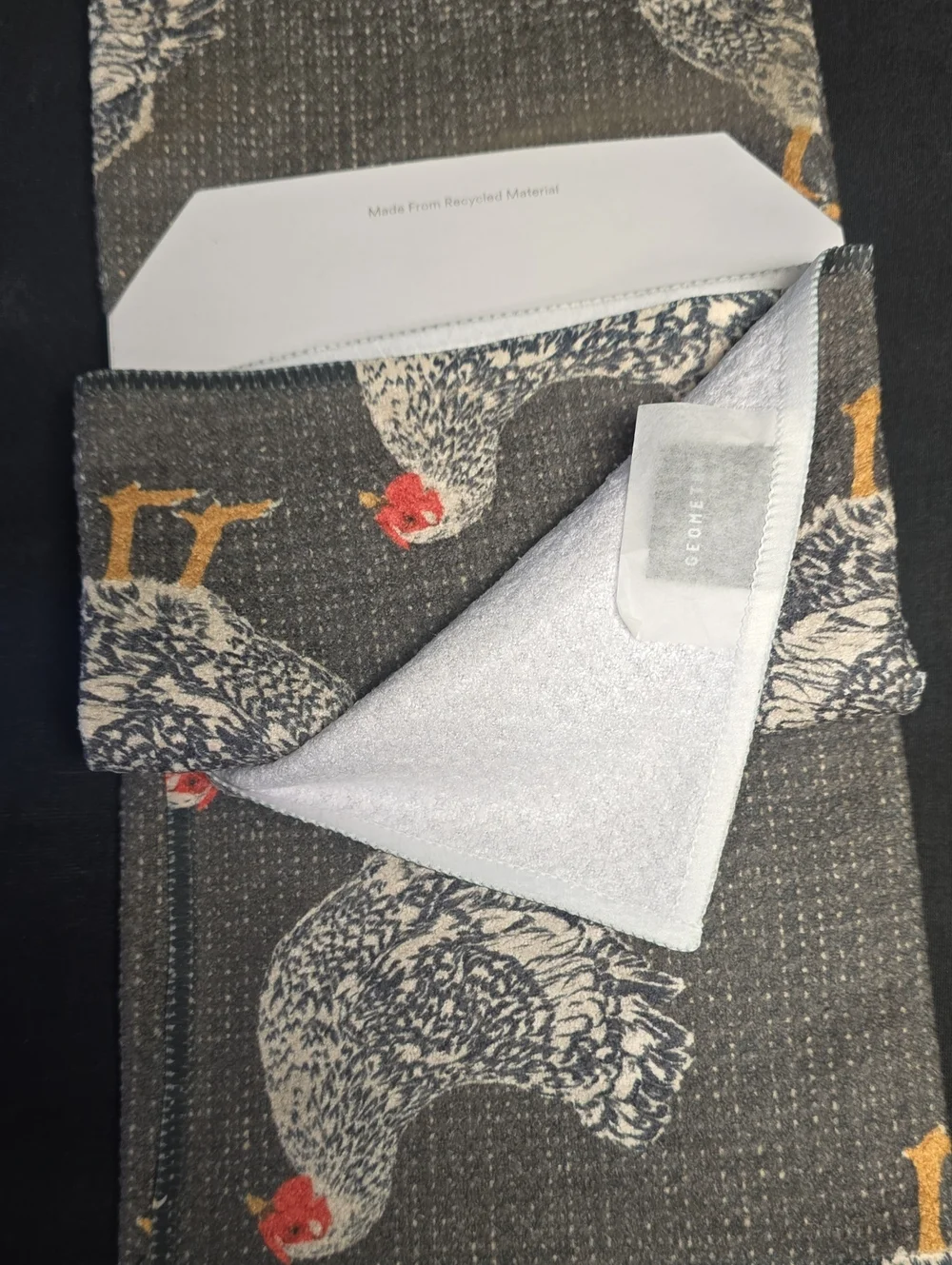 GEOMETEY KITCHEN TEA TOWEL- NWT